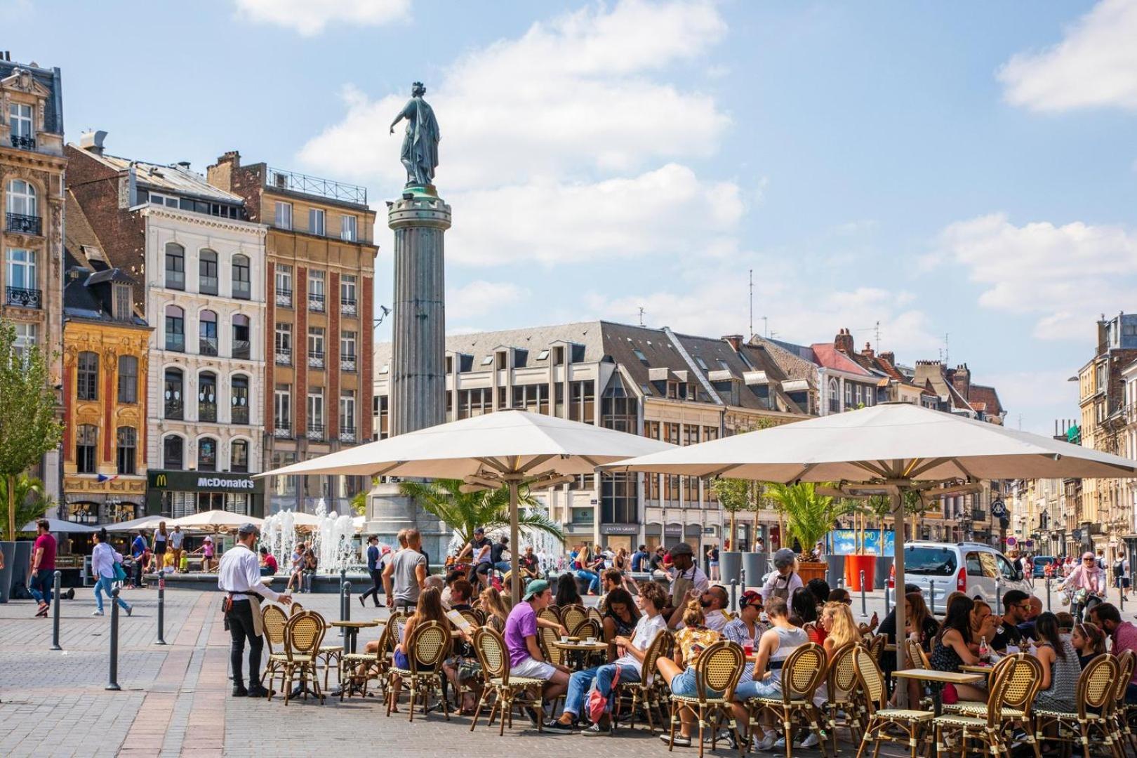 Appartement Atypique En Souplex, 2 Ch & Terrasse Lille Kültér fotó
