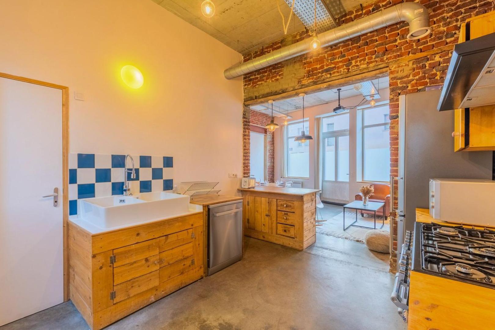 Appartement Atypique En Souplex, 2 Ch & Terrasse Lille Kültér fotó